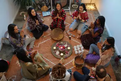 energy healing shaman ceremony